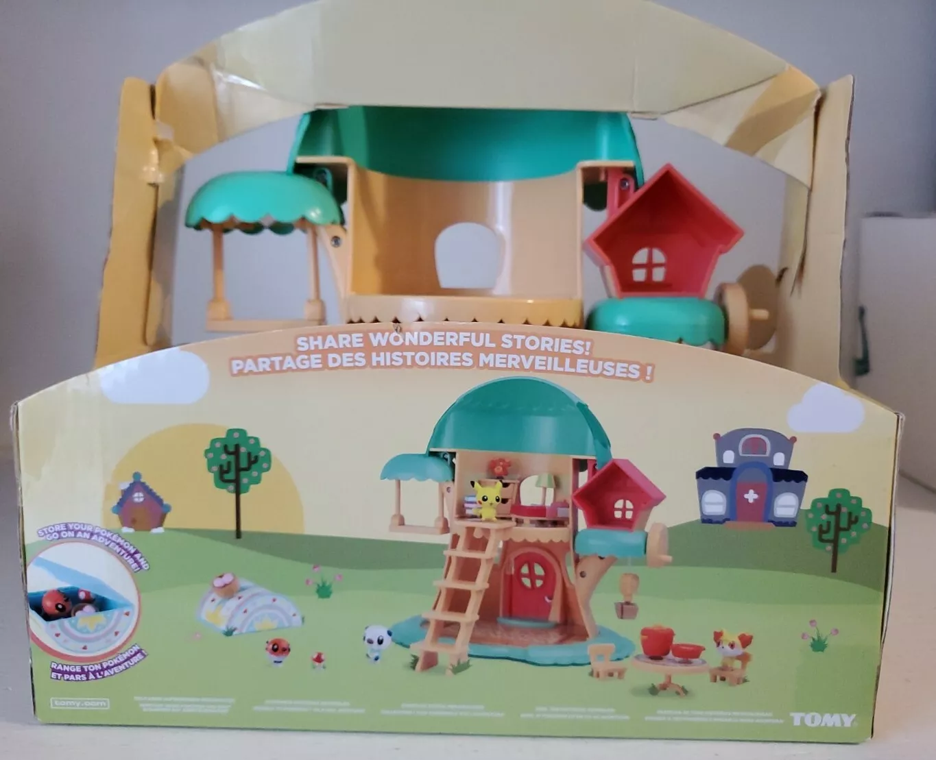 Tomy Pokemon Petite Pals Playset with Figures, Forest Escape for