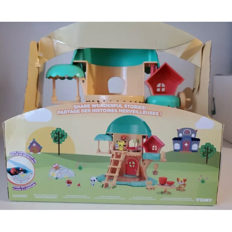 Tomy Pokemon Petite Pals Playset with Figures, Forest Escape for