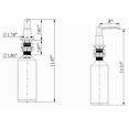 thumbnail image 4 of Nantucket Sinks' NSSD-BN Brushed Nickel Soap Dispenser, 4 of 4