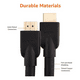 thumbnail image 3 of Cable  Bloosom Hdmi 20 Metros 4k Blindado Uso Rudo Negro, 3 of 5