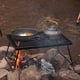 thumbnail image 2 of de portátil para acampar con patas plegables licencia de parrilla de carbón Parrilla de campamento Rejilla de parrilla, 2 of 9