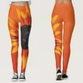 thumbnail image 2 of Leggings Sport Women Fitness Print High Waist Casual Ankle Slim-Leg Leggings, 2 of 9