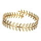 thumbnail image 5 of Swirl Leaf para El Ajustable para Niñas Brazalete Brazalete Brazalete , De Oro E dorada Yinane brazaletes de brazo de mujer, 5 of 6