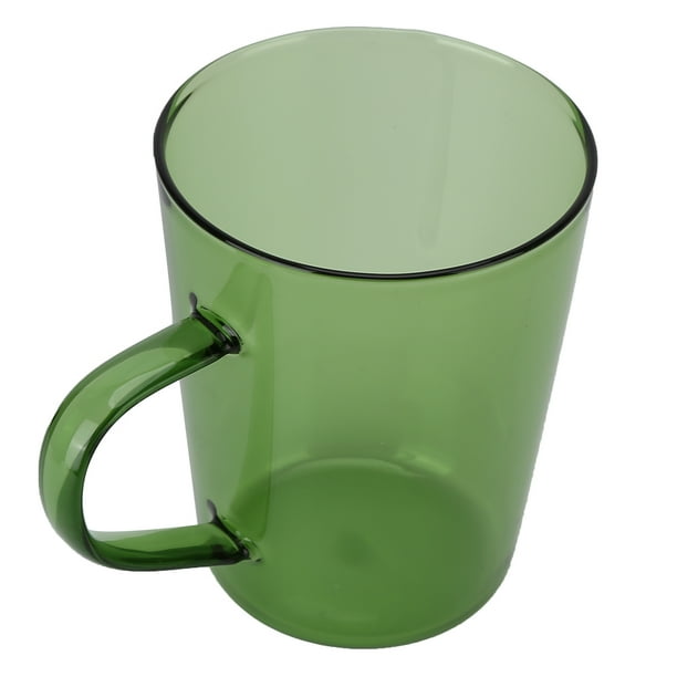 Té Taza De Leche De 380ml Taza De Vidrio Térmica De Alto Borosilicato Taza De Vidrio Fácil De Limpiar Para Cocinas Hoteles Cafeterías