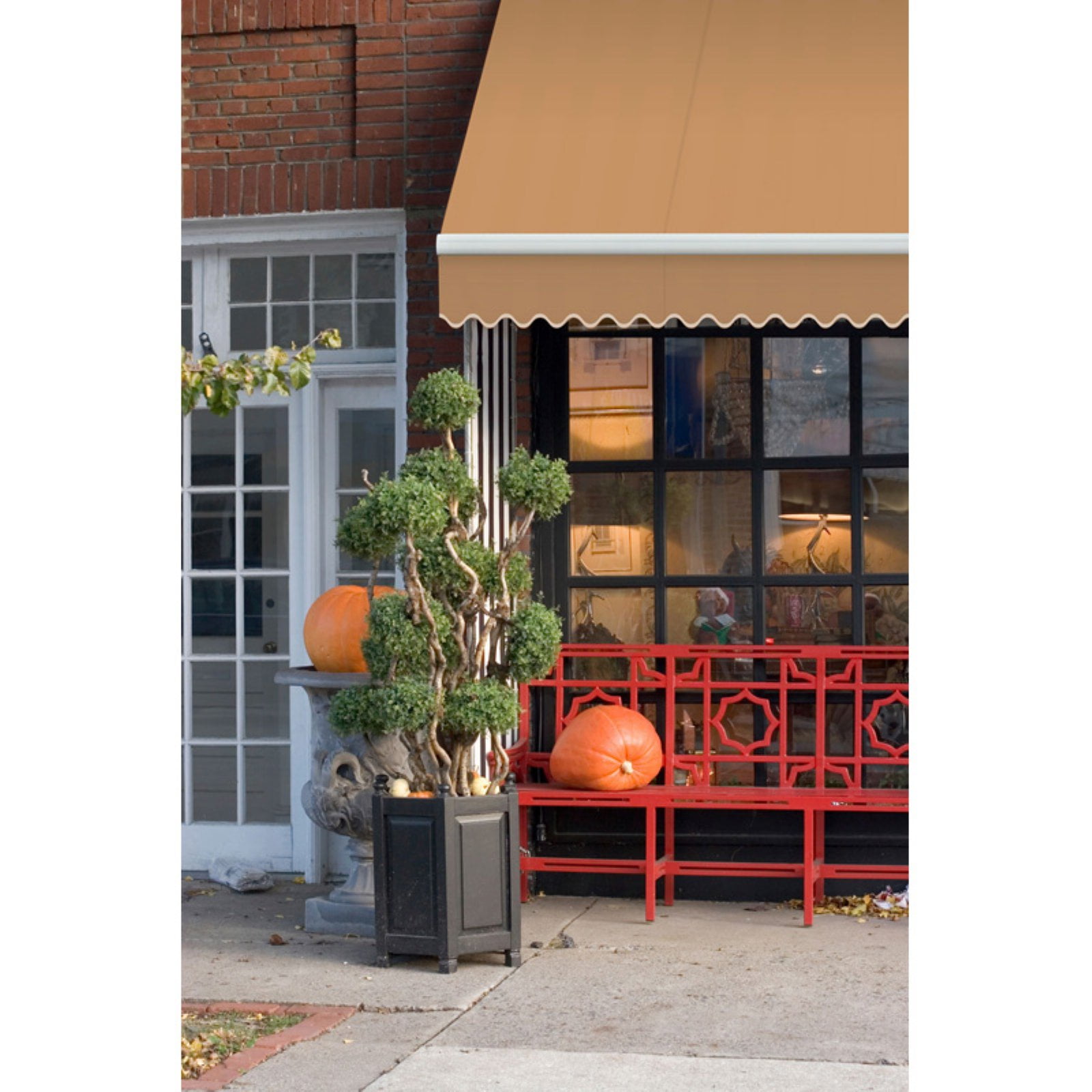 Advaning Luxury Series 10x8 ft. Manual Retractable Sunshade Awning - Black
