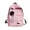 Pink, variant on Backpacks Womens Casual Bookbags Lightweight Canvas Backpack School Bag Travel Daypack Medium Handbag Purse