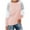 Pink, variant on Darzheoy Womens Tops Loose Fall Winter Pullover Round Neck Casual Sweatshirts Thermal Hoodless Patchwork Color Comfortable Trendy Blouses