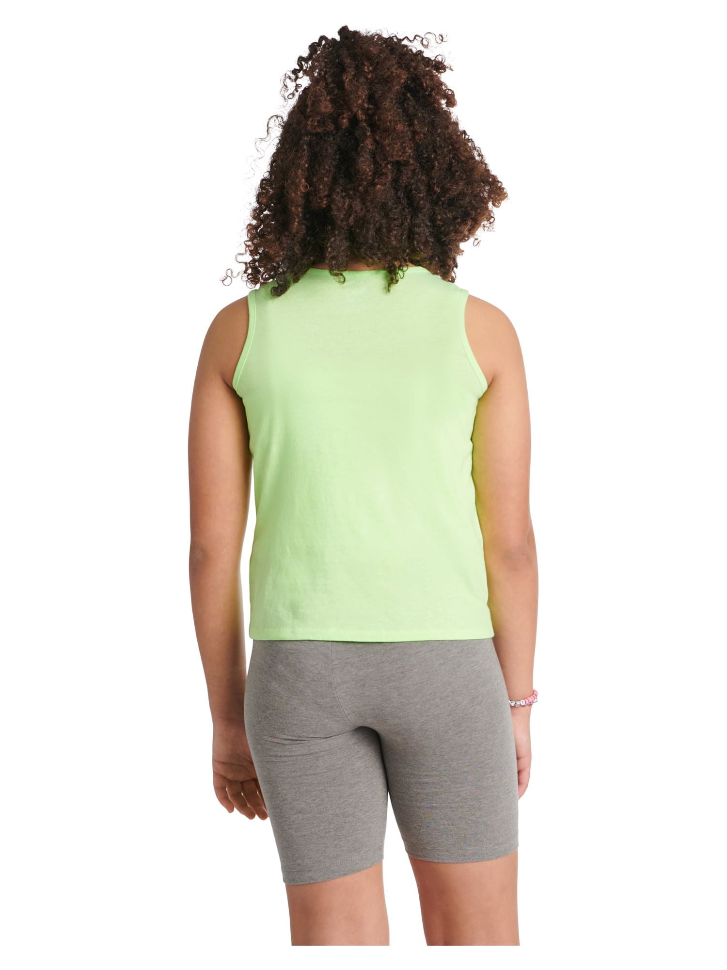 Justice Girls Graphic Tank Set, 3-Piece Pack, Sizes XS(5/6)-XL Plus(16/18 Plus)