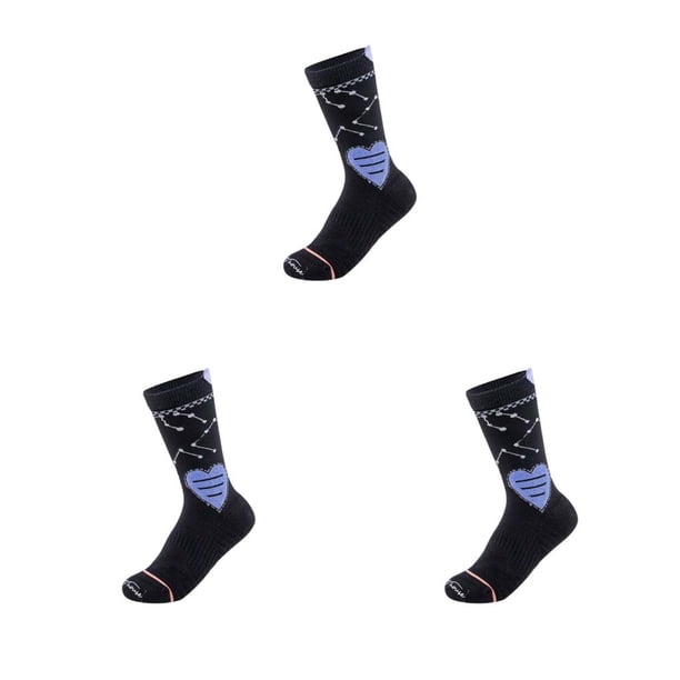 Eigraketly 1 par de calcetines antideslizantes para ciclismo para mujer, calcetines reflectantes para exteriores, calcetines de moda para carreras, Type1 NO1 Eigraketly CBP490703