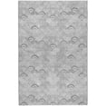 thumbnail image 2 of Addison Rugs Dream Shag Premium Machine Washable Transitional Shells Gray Rectangle Rug, 3' x 5', 2 of 8