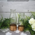 Way To Celebrate Small Gold Dipped Glass Bottle