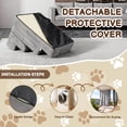 thumbnail image 5 of Ktaxon 5-Step Dog Stairs for High Bed, Updated Non-Slip Pet Steps with Removable Washable Cover, Dark Grey, 5 of 8