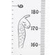 thumbnail image 5 of Regla De Medición De Altura Para Niños, Colgante De Pared De Madera Con Patrones De Dibujos Animados, 2 Metros De Longitud Para Niños Y Adultos, 5 of 7