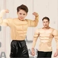 thumbnail image 2 of Disfraz de luchador para niños, adultos, niños, camiseta musculosa, disfraz de Halloween, carnaval, fiesta, escuela, espectáculo, 2 of 5
