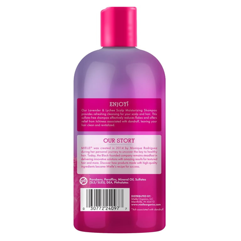Mielle Lavender and Lychee Scalp Moisturizing Dandruff Shampoo