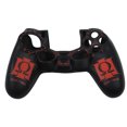 thumbnail image 2 of Funda Para Control Ps4 Protector Y 2 Gomas De Regalo Carcasa Silicon Cracken Esports God of War Rojo, 2 of 5