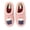 Pale Mauve, variant on Women's Holiday Novelty Snowflake Clog Slipper