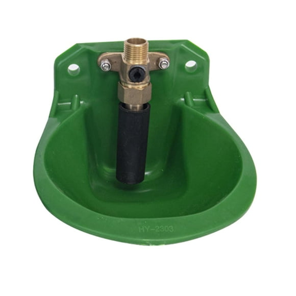 Automatic Sheep Water Bowl Drinker Waterer Cup Trough for Cattle Farm Animal Copper Drinker