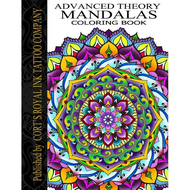 Download Advanced Theory Mandala Coloring Book Advanced Theory Mandala Coloring Book Walmart Com Walmart Com