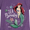 thumbnail image 3 of Disney - Ariel Sea Beauty - Toddler & Youth Girls Short Sleeve Graphic T-Shirt, 3 of 5