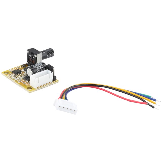 BLDC 3-Phase Brushless Motor Driver 15W Sensorless Power Supply Module DC5V-15V