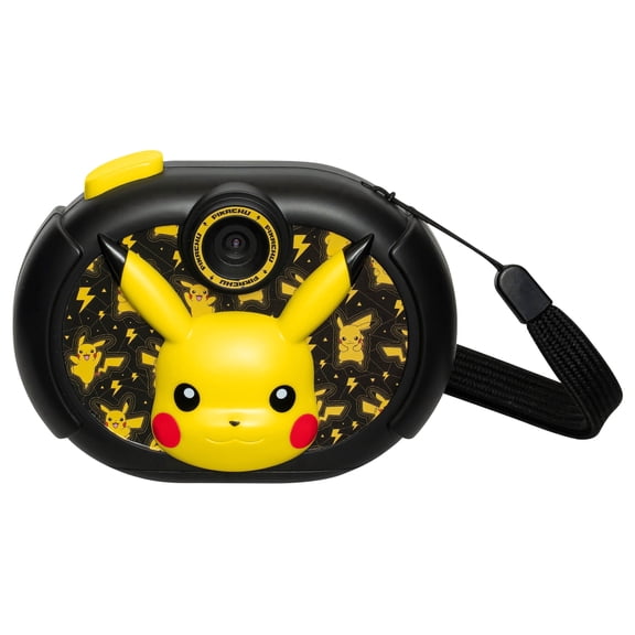 ekids Pokemon Kids Camera with SD Card, Digital Camera for Kids with Video Camera and Built-in Digital Stickers