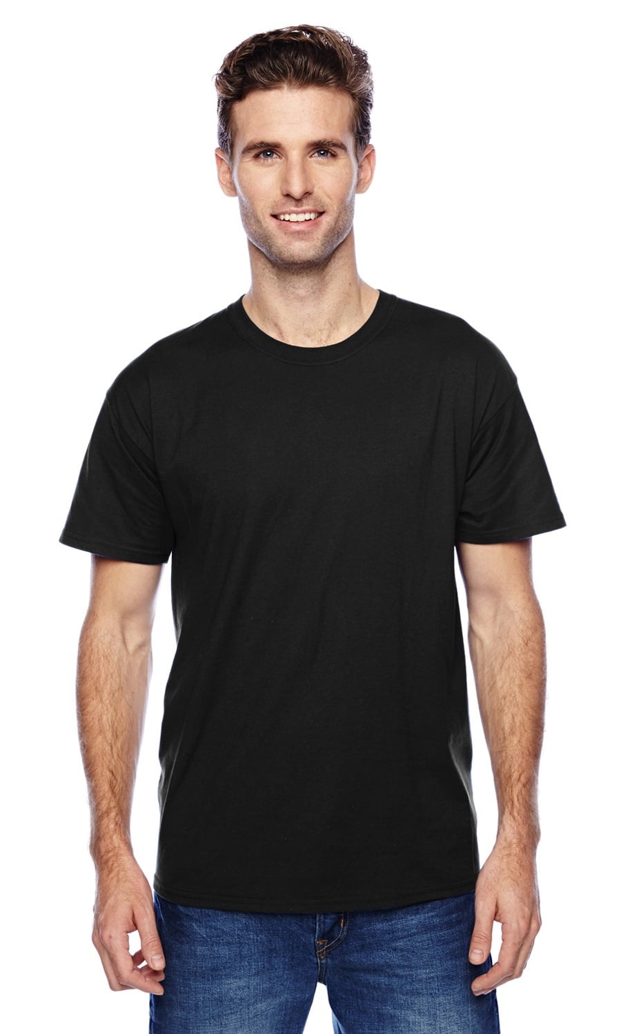 The Hanes Unisex 45 oz X-Temp Performance T-Shirt - BLACK - M - Walmart.com