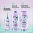 thumbnail image 5 of Loreal Elseve Hydra [Hyaluronic] Pure Salicylic Acid Anti-Oil Purifying Shampoo 300 ml -2 Pack, 5 of 5