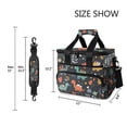 thumbnail image 3 of FORMRS Insulated Cooler Bag 24 Cans Capacity Soft Leakproof Lunch Box with Side Pockets, Cute Dinosaur, 3 of 7