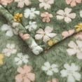 thumbnail image 2 of Mainstays Plush Throw Blanket Floral, 2 of 8