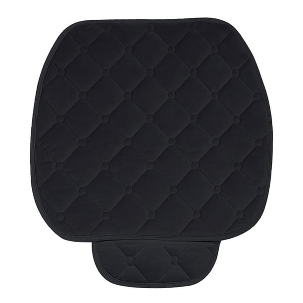 Cojín de asiento de coche cálido de invierno, alfombrillas de felpa para asiento de coche, cojín de asiento de felpa