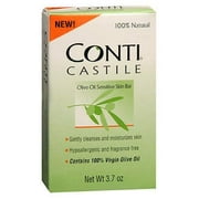 Conti Olive Oil Castile Bar Soap, 3.7 oz