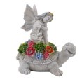 thumbnail image 2 of Solar Garden  Statue, Solar Garden Statue Warm Light Resin Durable  for Patio, 2 of 8