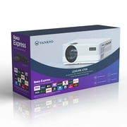 VANKYO Leisure 470 HD Mini Projector with Roku Express Streaming Player, 50000 Hrs LED Life, 240 Display Screen for Home Theater & Outdoor Movies
