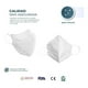 thumbnail image 4 of Cubrebocas KN95 Certificado SANWO,  Paquete de Mascarillas 10 piezas en empaque individual SAWNO KN95, 4 of 4