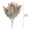 thumbnail image 3 of Honeeladyy Artificial Flowers Bouquets Artificial Flower Fake Handheld Bouquets Real Touch Flowers for Wedding Party DIY Wreath Floral Arrangement Home Decor, 14.3 Inches, Pink, 3 of 6