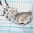 thumbnail image 2 of KYAIGUO Canvas Cat Hammock Cat Bed Hanging Cat Bed Made of Cotton and Linen Material, Comfortable and Durable Suitable for Small and Medium-Sized Pets, 2 of 5