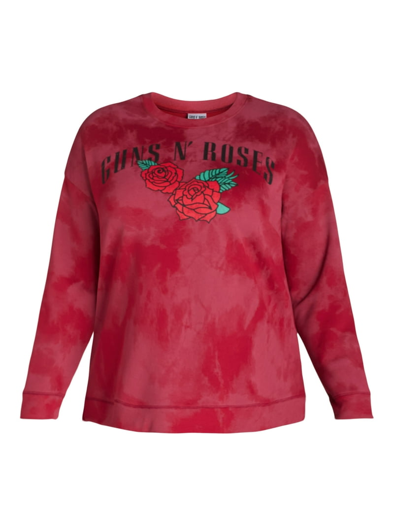 Terra & Sky Women's Plus Size Guns N' Roses Graphic Band