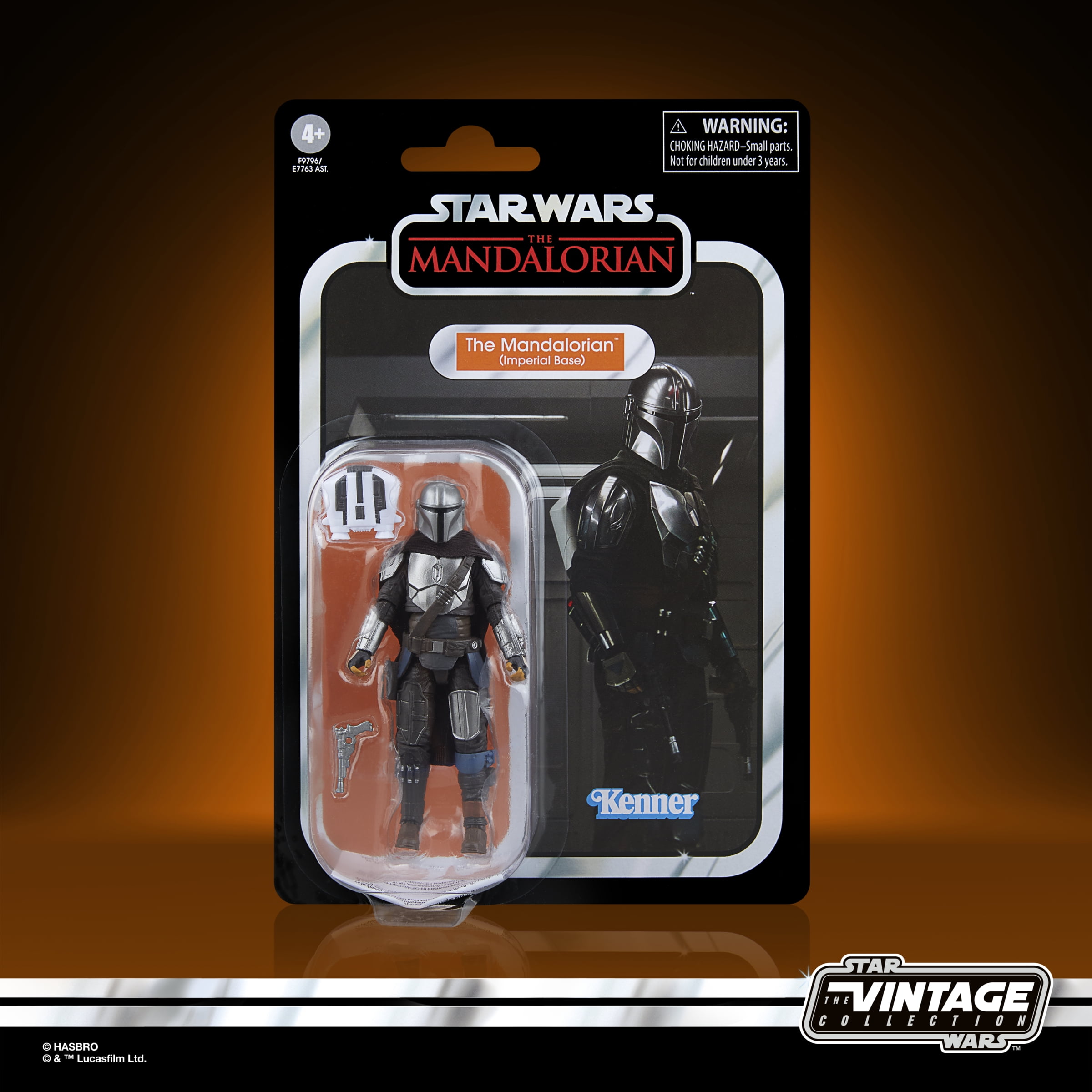 Star Wars the Vintage Collection the Mandalorian (Imperial Base) Action Figure (3.75”)