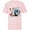 Soft Pink, variant on Disney 100 Stitch in Costume The Beast Be Our Guest & Scrump - Short Sleeve T-Shirt for Kids - Customized-White