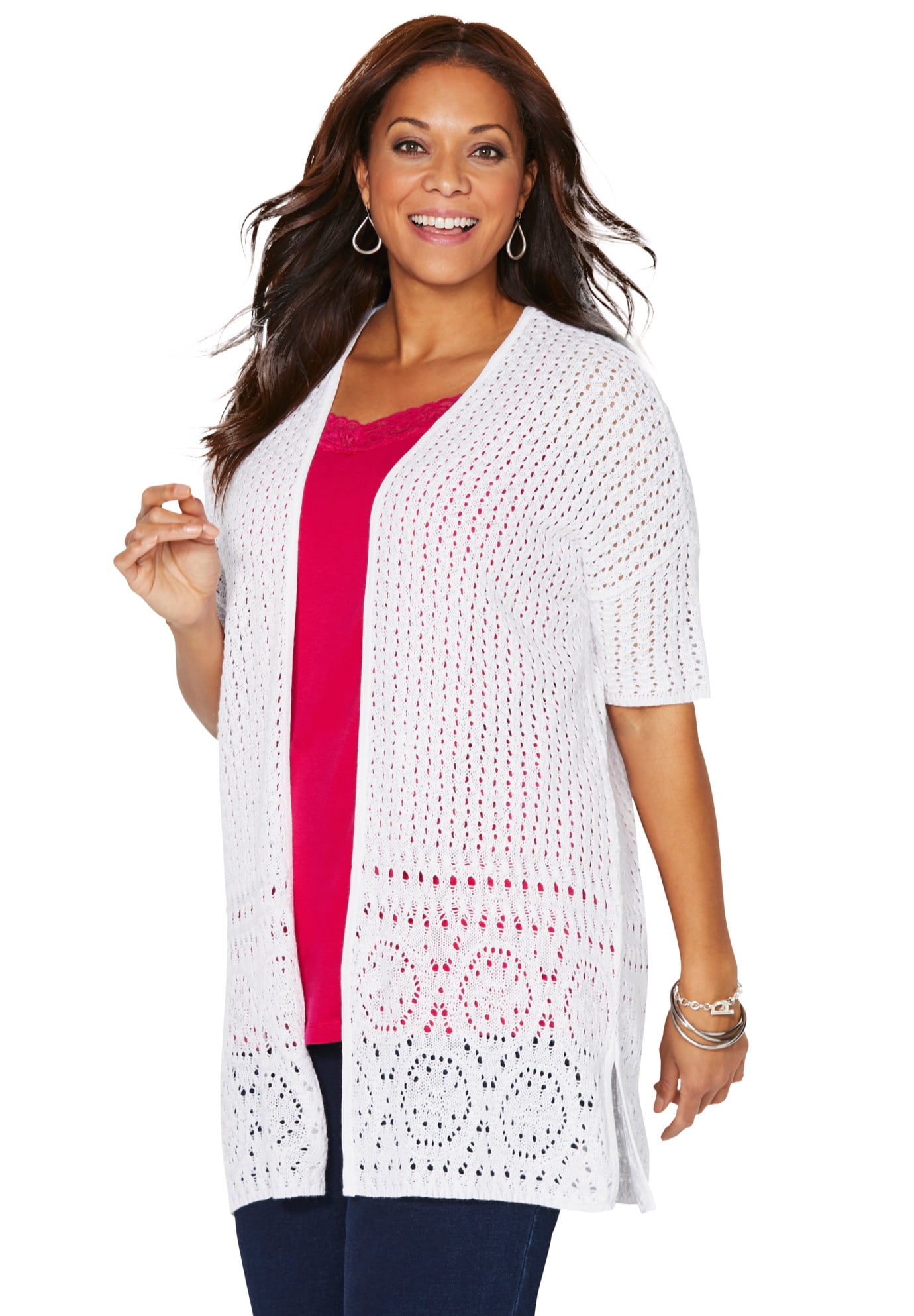 Catherines Women's Plus Size Elegant Crochet - Walmart.com