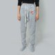 thumbnail image 3 of Gibobby Pantalones casuales para mujer, cómodos pantalones de pijama con pierna recta, pantalones de yoga con cordón, transpirables, pantalones de pijama con bloques de color（Gris， XXL), 3 of 5