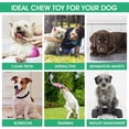 thumbnail image 5 of Mordedor para cachorros con hilo de algodón, juego de masticar para perros pequeños de 3 piezas, juguete para masticar para perros, juguete para masticar con bozal calmante Sailing Electrónica, 5 of 5