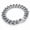 Silver, variant on Stainless Steel Snake Chain Bracelet for Men, Gothic Wrap Around Serpent Cuff, Silver and Gold Plated Options
