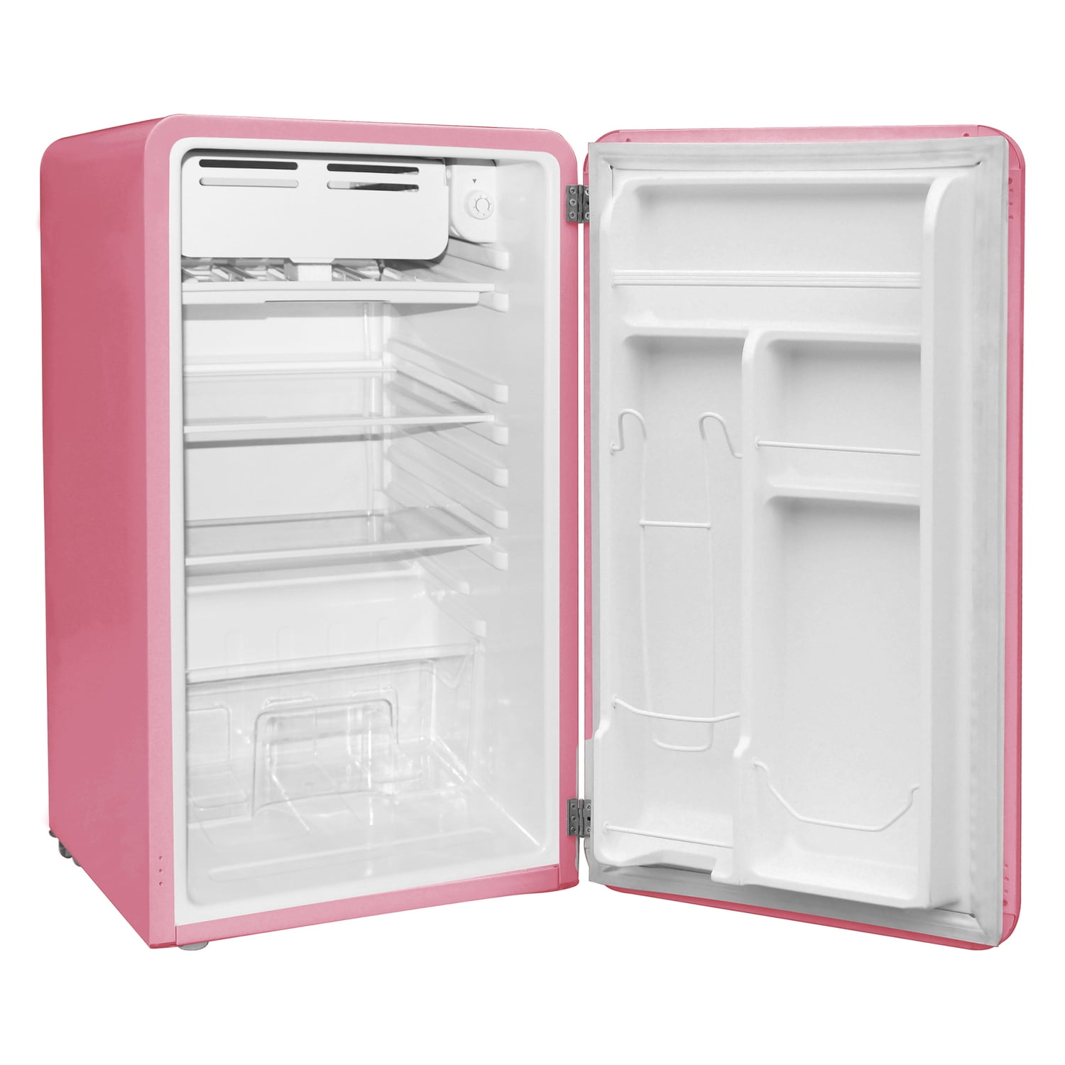 Frigidaire 3.2-Cu.-Ft. 60-Watt Retro Compact Refrigerator, Pink