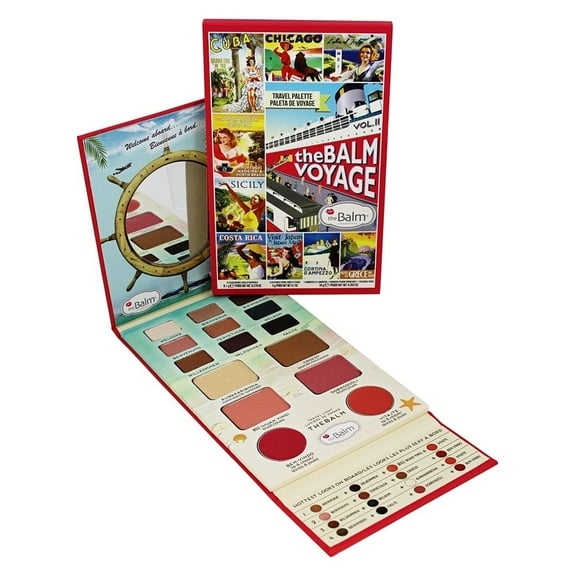 theBalm Balm Voyage Vol. 2 Face Makeup Palette, 0.7 Oz