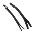 thumbnail image 1 of 30Pcs Spandex Elastic Band Adjustable Adjustable Earmuff Stretchy Earmuff Rope DIY Crafts Sewing String, Black, 100Pcs, 1 of 8