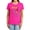 Hot Pink, variant on JLA Flash Spray Women's T Shirt, Royal, Medium