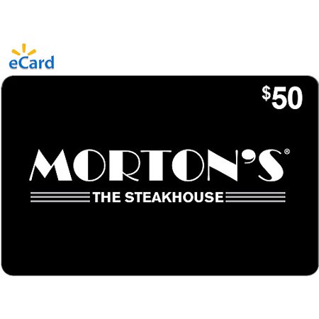 Morton's The Steakhouse $50 eGift Card (Email Delivery)