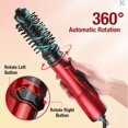 thumbnail image 6 of Fashion Hot Air Styler Rotating Hair Dryer 3-in-1 Hot Air Spin Dryer Brush Hot Air Brush Hair Straightener Rotating Hair Straightener Electric Hair Dryer Comb US, 6 of 8